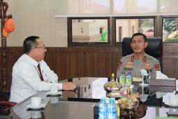Kapolda Jambi jalin koordinasi dengan Dirjen Perbendaharaan Provinsi Jambi