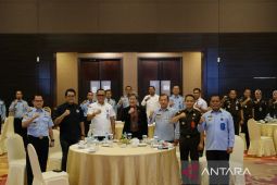 Kemenkumham Babel Gelar rakor Dilkumjakpol