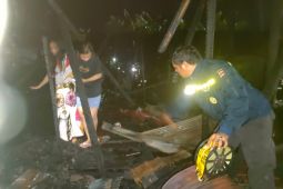 Polres Tabalong olah TKP kebakaran di Kelurahan Belimbing Raya