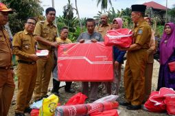 Wakil Bupati Merangin berikan santunan kepada keluarga korban kebakaran