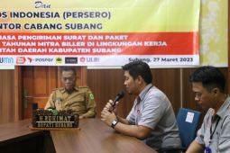 Kantor Pos Subang siap bantu pemkab yang butuhkan jasa pengiriman