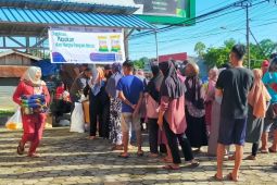 Pemkab Paser bersama Bulog gelar bazar pangan murah