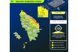 BMKG: Waspadai hujan sedang hingga lebat di sebagian wilayah Sumut