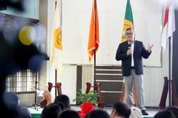 Kuliah umum di Unika St.Thomas Medan, Hasto: Pancasila ideologi pembebasan orang miskin