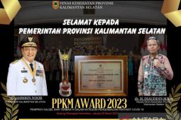 Kalsel boyong penghargaan PPKM Award 2023 dari Kemenkes RI