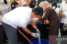 Polda Jambi musnahkan 1,3 kilogram sabu Rp1,7 miliar
