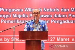 Kadiv Yankumham Kemenkumham Sumut tutup Rakor Majelis Pengawas Notaris