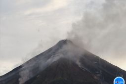 Aktivitas vulkanik Gunung Karangetang mulai menurun