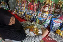 FOTO - Bisnis parcel lebaran