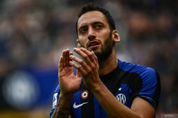 Calhanoglu terancam absen bela Inter di perempat final Liga Champions