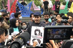 Aksi 1 juta pita hitam digelar untuk beri simpati kepada timnas U-20 Indonesia