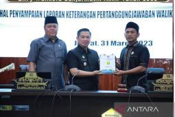 DPRD Banjarmasin terima penyampaian LKPJ Wali Kota 2022