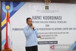 Ini Capaian Jajaran Pemasyarakatan Kemenkumham Babel di Triwulan I-2023