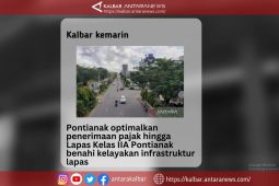 Kalbar kemarin, Pontianak optimalkan penerimaan pajak hingga Lapas Kelas IIA benahi infrastruktur