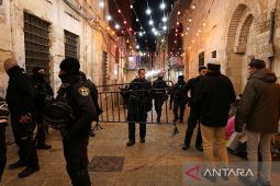 Tentara Israel tembak warga Palestina di pintu masuk Masjid Al-Aqsa