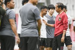 Presiden Jokowi minta pemain Timnas U-20 tidak patah semangat