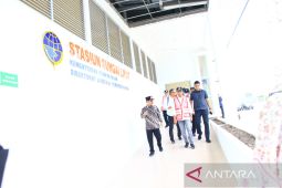 Menhub tinjau Stasiun KA Sungai Liput Aceh Tamiang, jalur BSL diteruskan