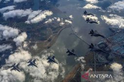 Saat latihan perang, jet tempur Korsel salah jatuhkan bom
