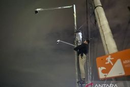 Polres Sukabumi pasang puluhan CCTV untuk pantau lalu lintas saat arus mudik lebaran
