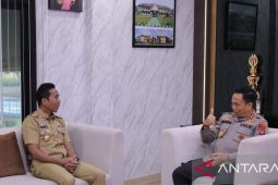 Jalankan Amanat Mendagri, Pj Gubernur Suganda Silaturahmi ke Polda Babel