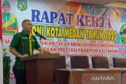 KONI Medan minta pengcab rutin melakukan evaluasi