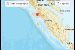 Gempa Magnitudo 6,4 di Padang Sidempuan tidak berpotensi tsunami
