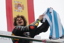 Bezzecchi raih gelar juara pertama di MotoGP Argentina