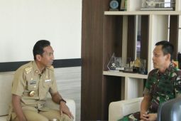 Pj Gubernur Suganda sambangi Makorem 045/Garuda Jaya, perkuat sinergitas