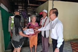Ditresnarkoba Polda Jambi salurkan bantuan kemanusiaan