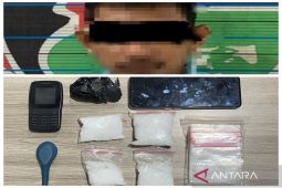 Polresta Banjarmasin gagalkan peredaran 126,31 gram sabu-sabu