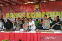 Polda Bengkulu sita dan musnahkan 102 senjata api ilegal
