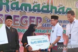 BPJAMSOSTEK Cikarang santuni ahli waris berprofesi sebagai petani