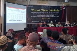 KPU Bangka Barat menetapkan DPS Pemilu 2024 sebanyak 148.846 pemilih