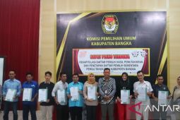 KPU Bangka tetapkan DPS sebanyak 233.028 orang