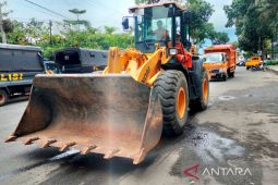 BPBD Rejang Lebong siagakan alat berat di jalur mudik Lebaran