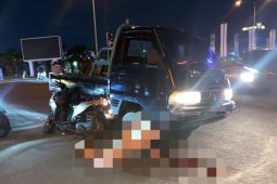 Kecelakaan di Tangerang, Seorang Pengendara Motor Tewas Terlindas Mobil