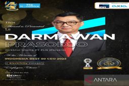 Direktur Utama PLN jadi Indonesia Best 50 CEO 2023