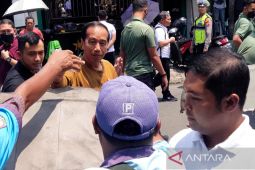 Presiden Jokowi keliling di Solo sapa masyarakat