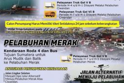 Pelabuhan Ciwandan dan Merak disiapkan untuk arus mudik Lebaran 2023