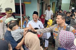 Polresta Malang Kota  distribusikan bantuan kemanusiaan