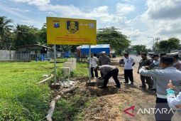 Polres Sumenep pasang imbauan di jalur mudik rawan kecelakaan