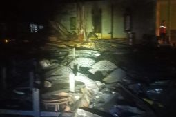 Ditinggal bekerja satu rumah di Desa Warukin Tabalong terbakar