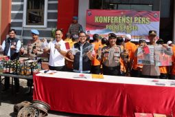Polres Paser Amankan 20 tersangka selama Operasi Pekat Mahakam 2023