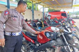 Polres Trenggalek sita 51 motor balap liar