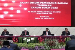 Bank Jatim bagikan dividen sebesar Rp797 miliar