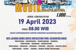 Pemerintah Provinsi Kalbar siapkan angkutan mudik Lebaran gratis