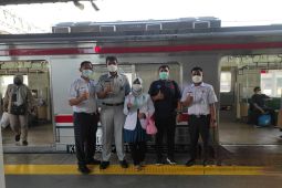 Jasa Raharja Tangerang melaksanakan pemeriksaan kesehatan gratis di Stasiun KA Tangerang