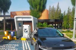 PUPR bersama BUJT siapkan SPKLU di 14 rest area tol untuk pemudik mobil listrik