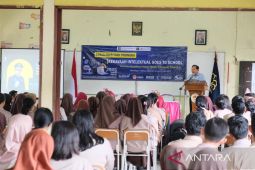 Kemenkumham Babel berikan sosialisasi Kekayaan Intelektual di SMAN 1 Belinyu