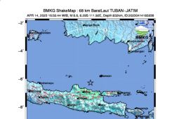 Gempa M6,6 di Tuban terasa hingga Bali